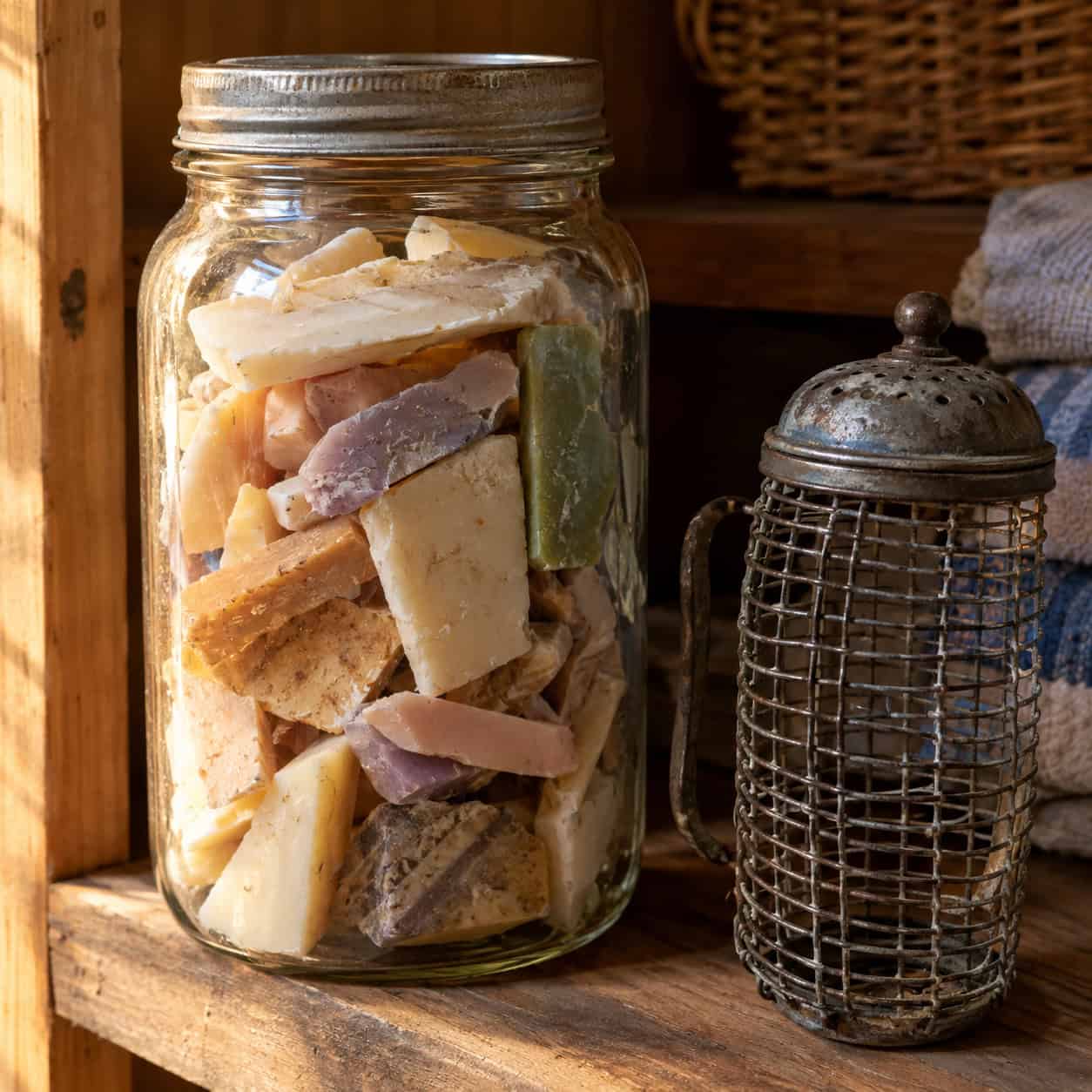 Soap Slivers Went Into a Jar, Not the Trash