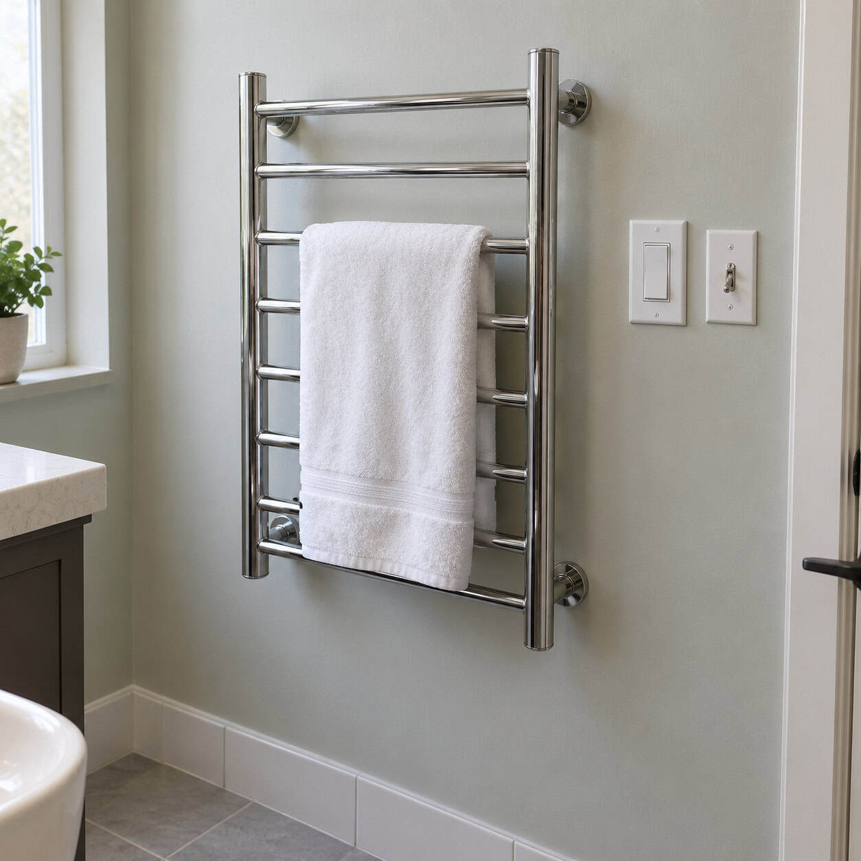 The Heated Towel Rack