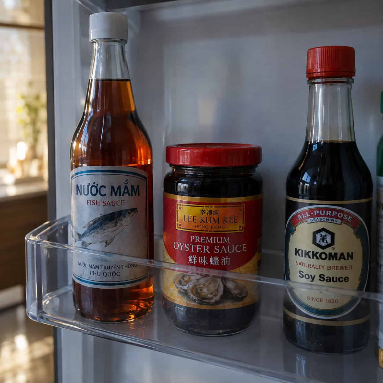 Fish Sauce and Oyster Sauce