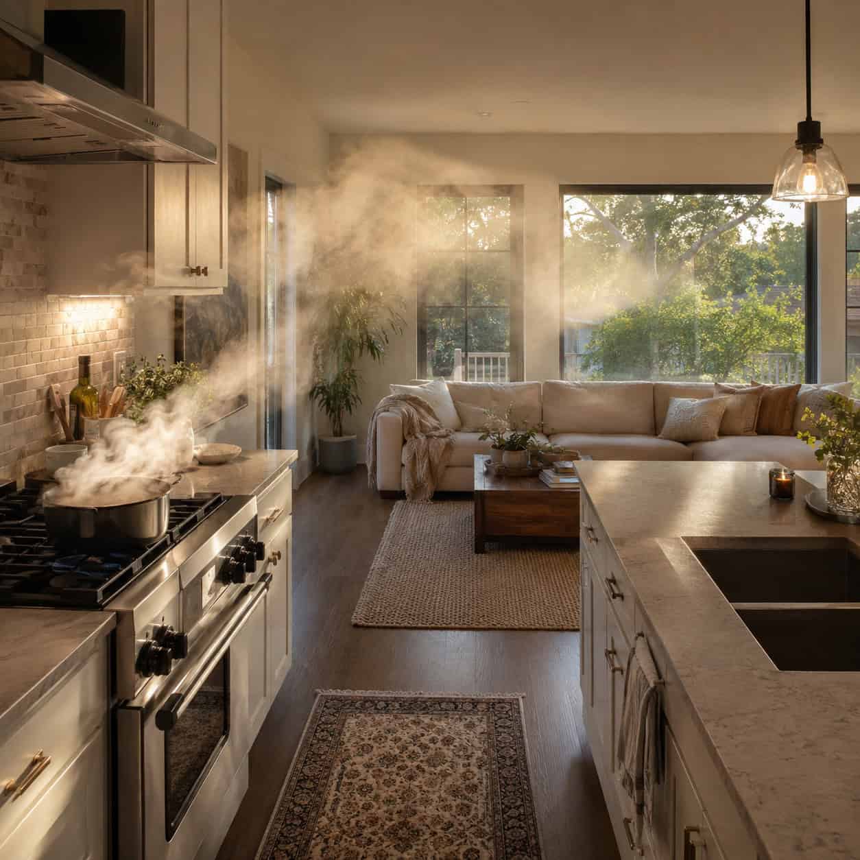 The Open-Concept Kitchen Itself