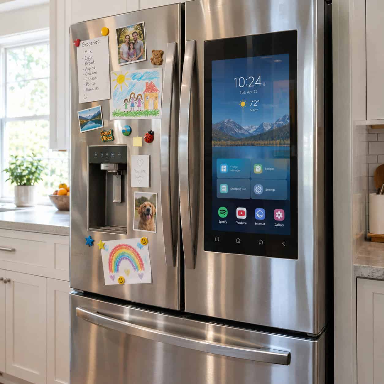 The Wi-Fi Touchscreen Refrigerator