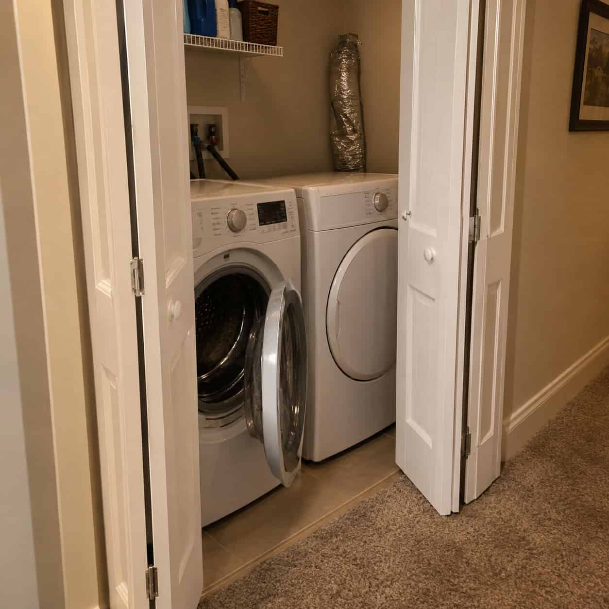 The Bifold-Door Laundry Closet