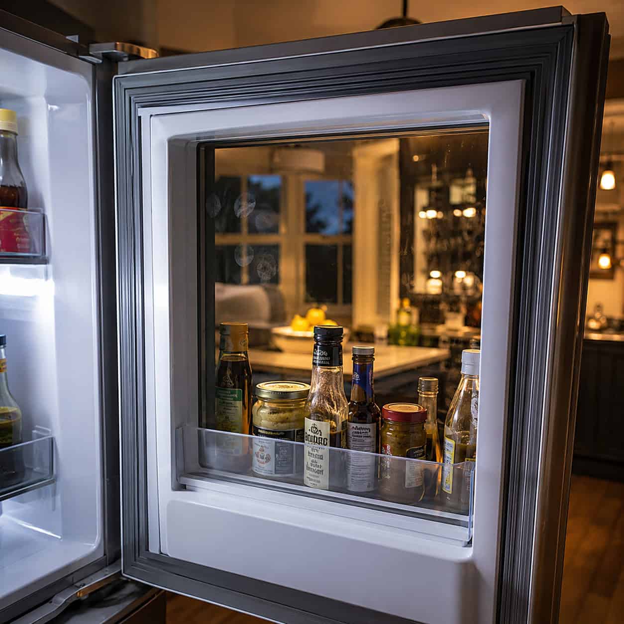 The Door-Within-a-Door Glass Panel