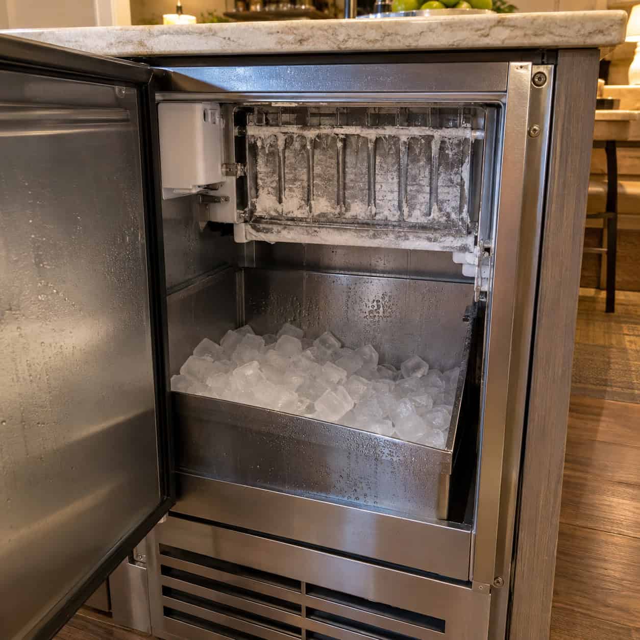 The Under-Counter Plumbed Ice Maker