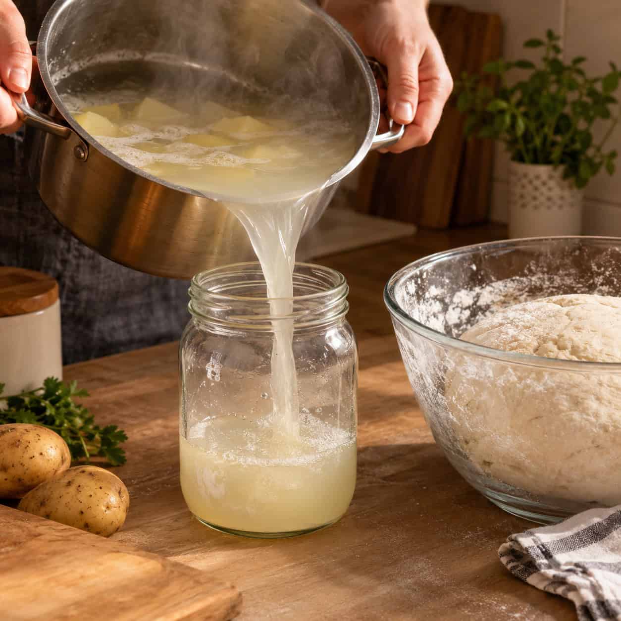 The Cooking Water Never Got Dumped