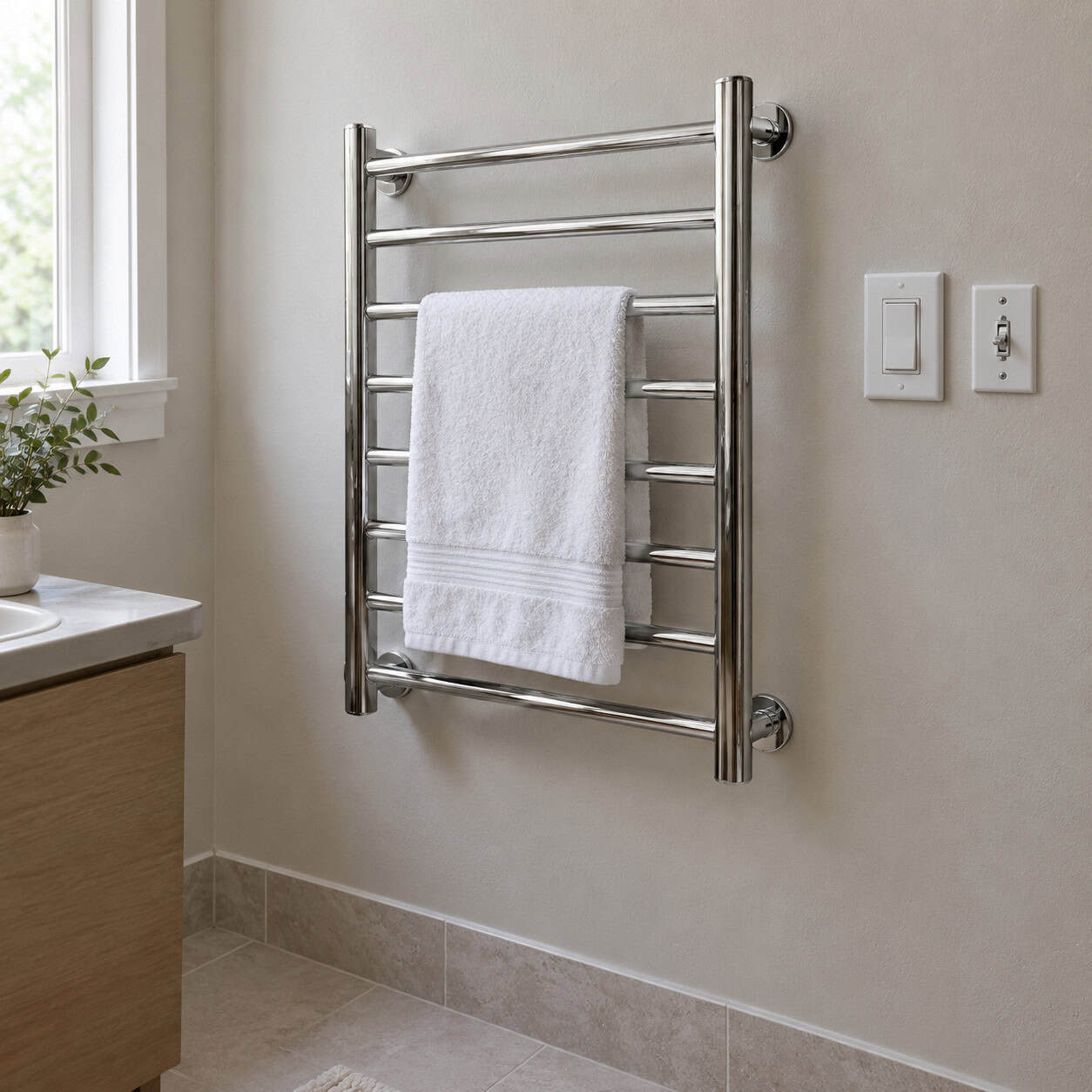 The Heated Towel Rack