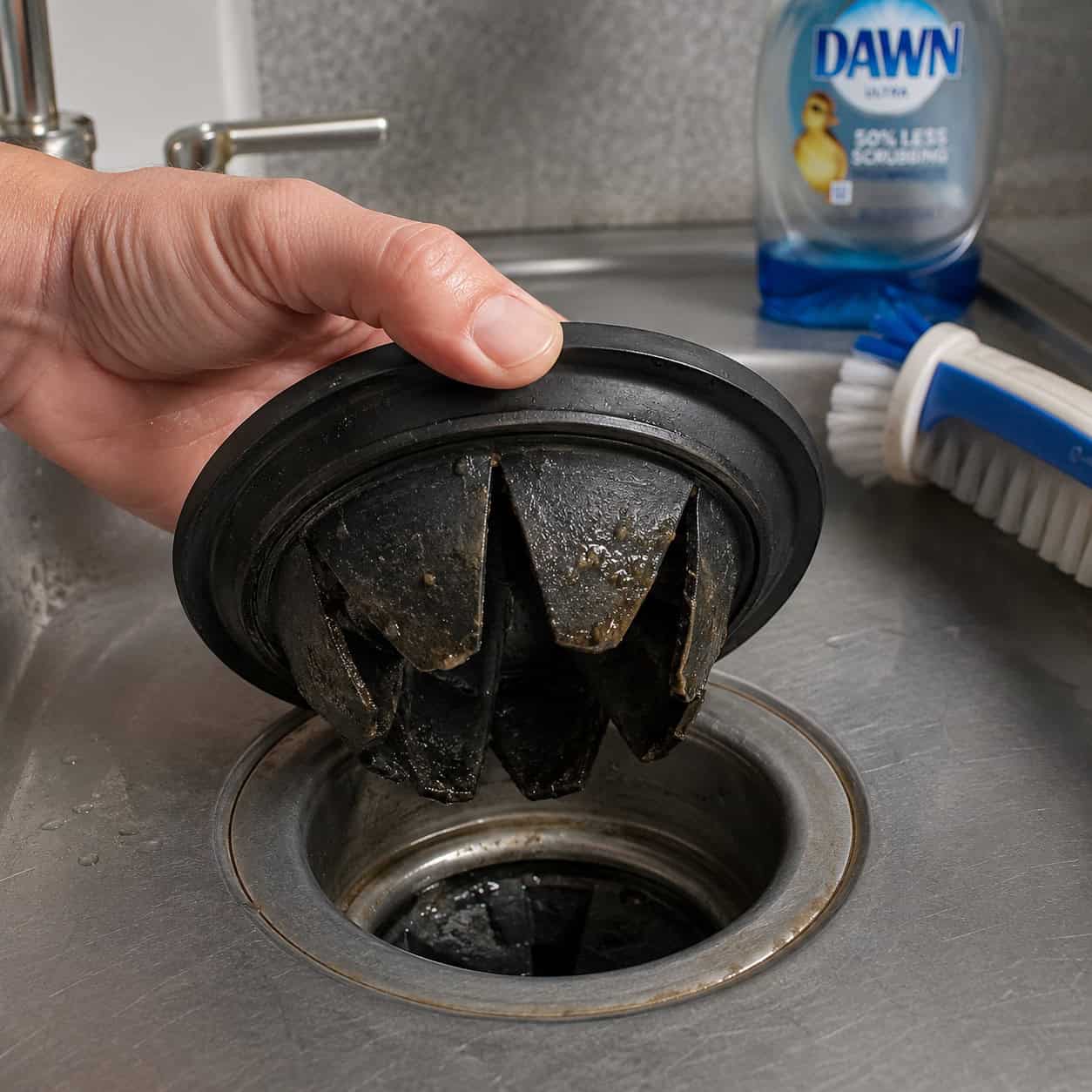 The Garbage Disposal Splash Guard