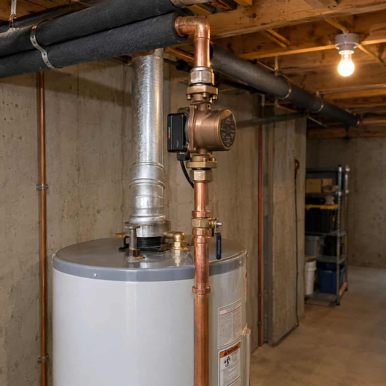 The Hot-Water Recirculating Pump