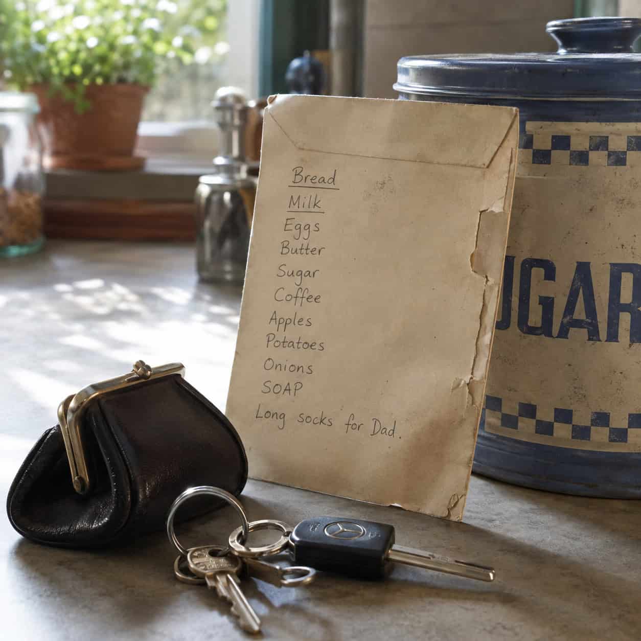 The Grocery List on the Back of an Envelope
