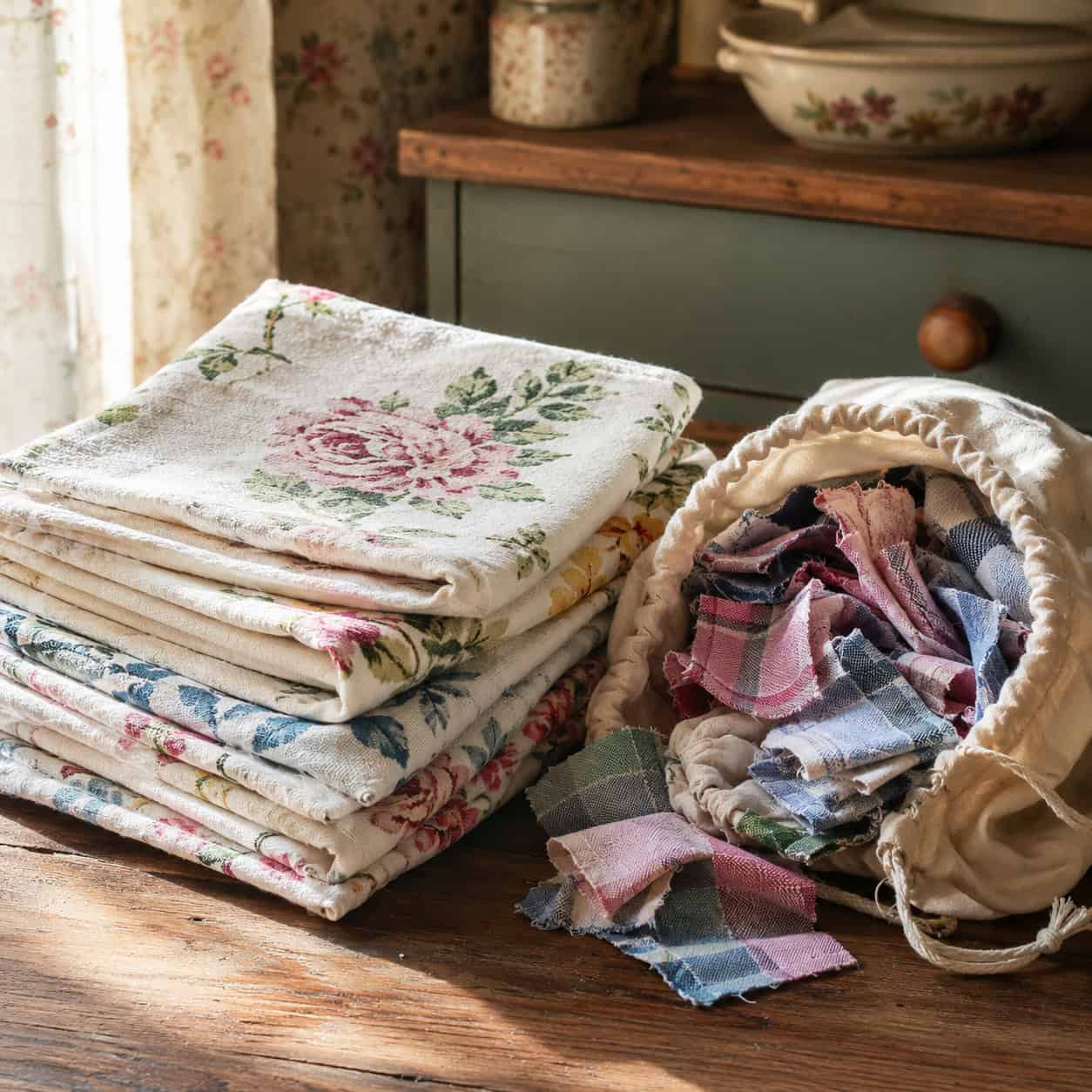 Flour-Sack Towels and the Rag Bag