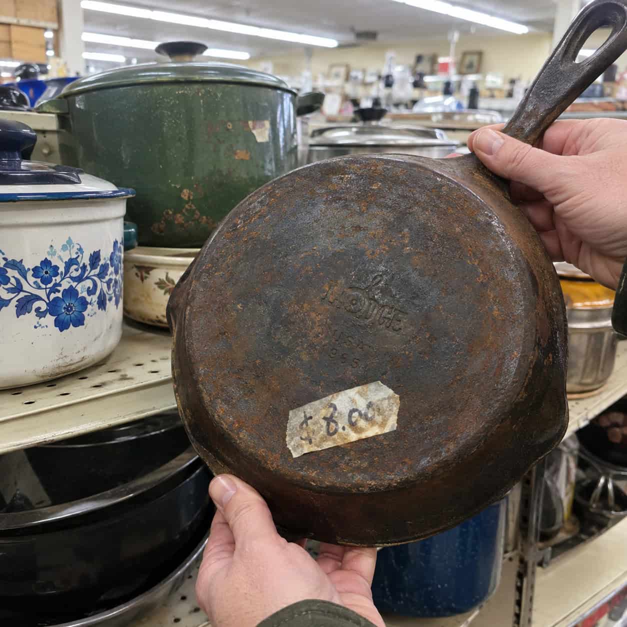 Griswold and Wagner Cast Iron Skillets