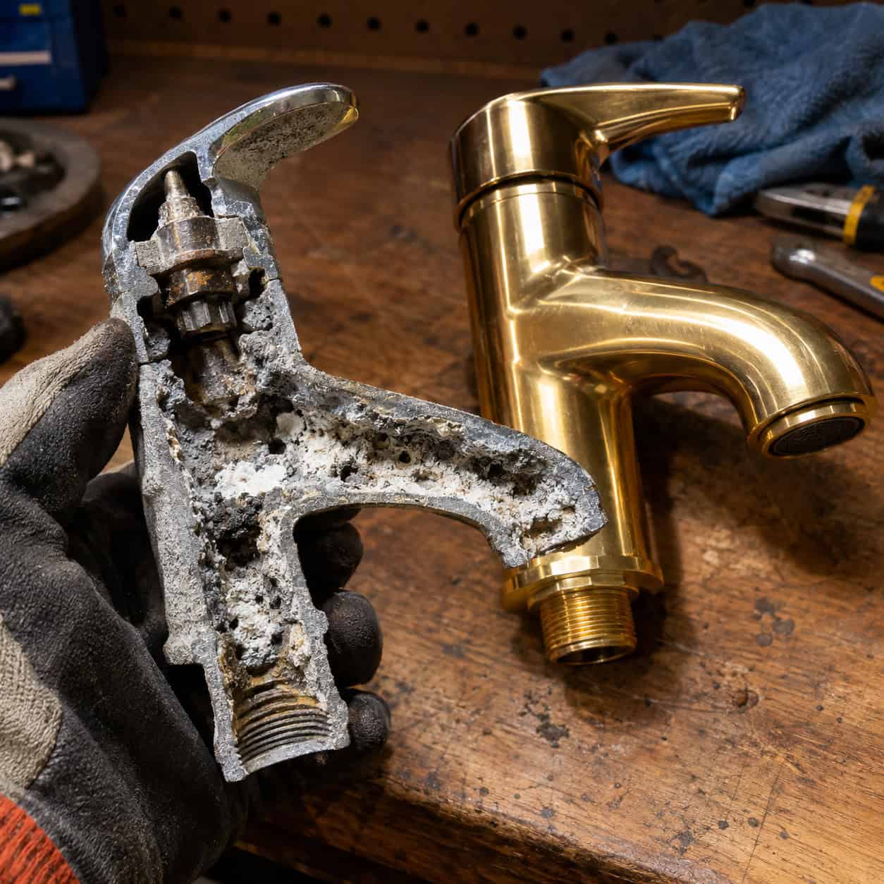 The Zinc-Alloy Faucet Body Sold as "Metal Construction"