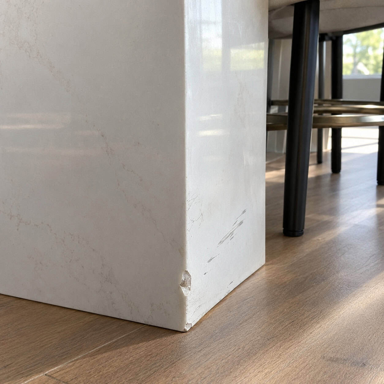 A Waterfall Countertop Edge