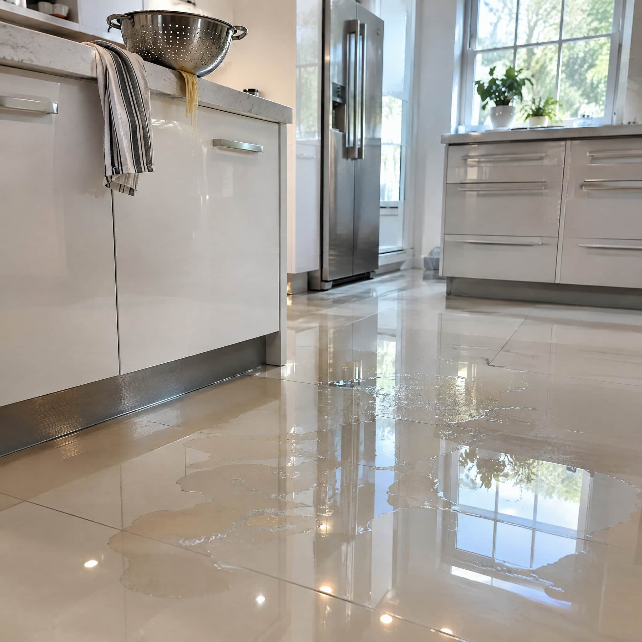 Polished, High-Gloss Porcelain