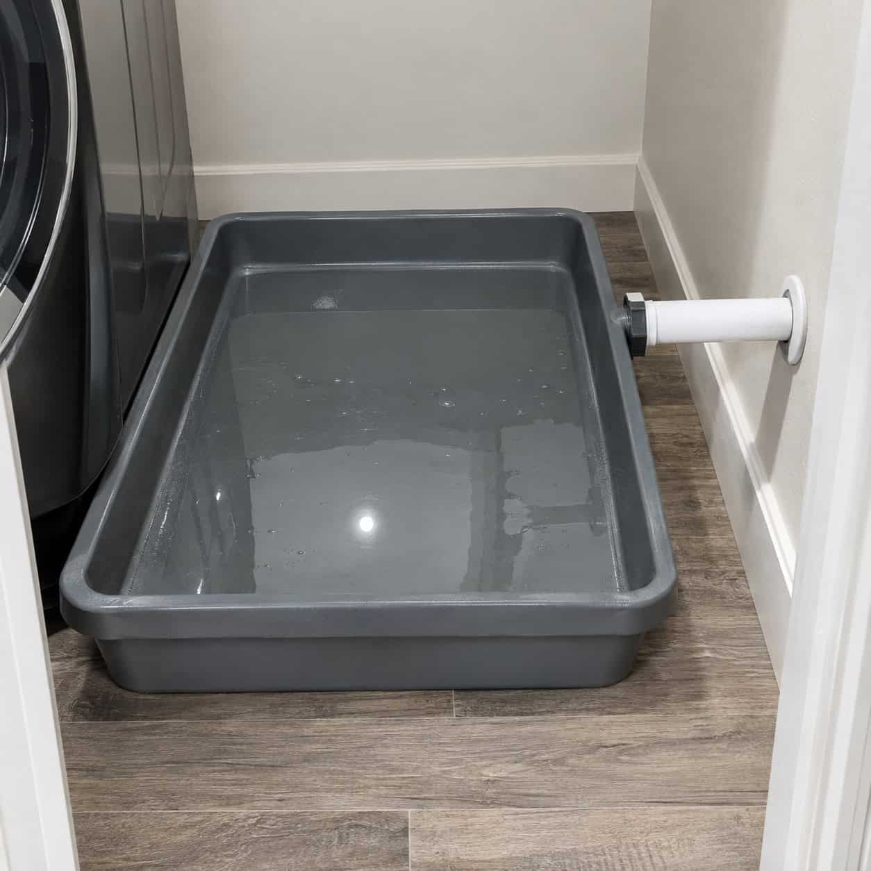 Skipping the Drain Pan (and the Pan's Drain Line)