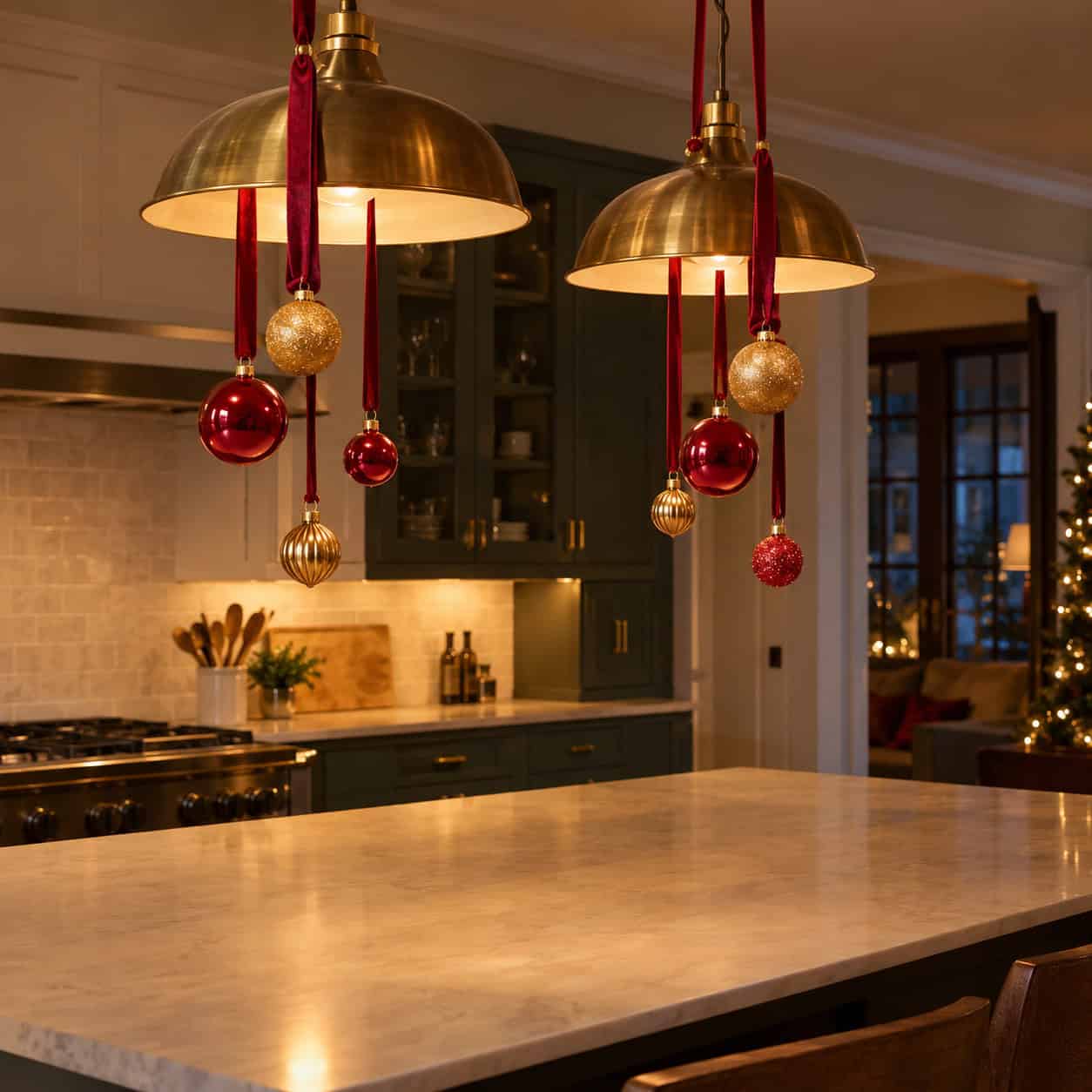 Ornaments Hung From the Island Pendants