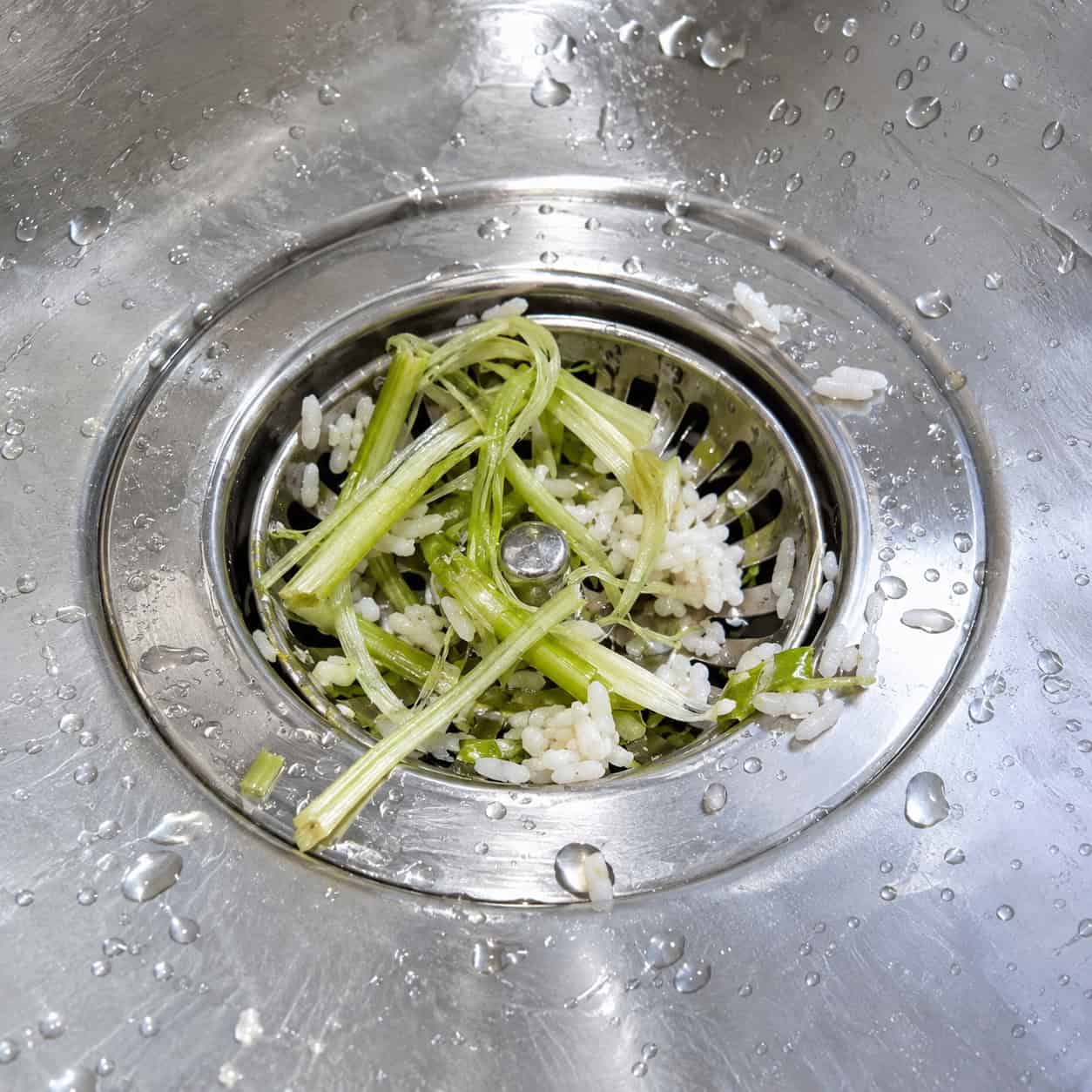 Grind Rice, Pasta, or Celery in the Garbage Disposal