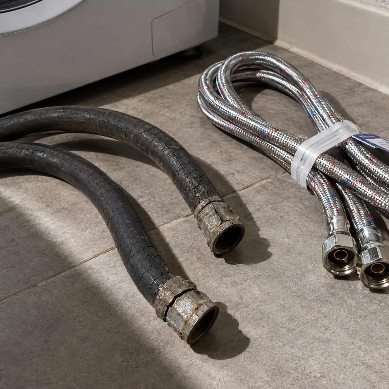 Keeping the Black Rubber Fill Hoses