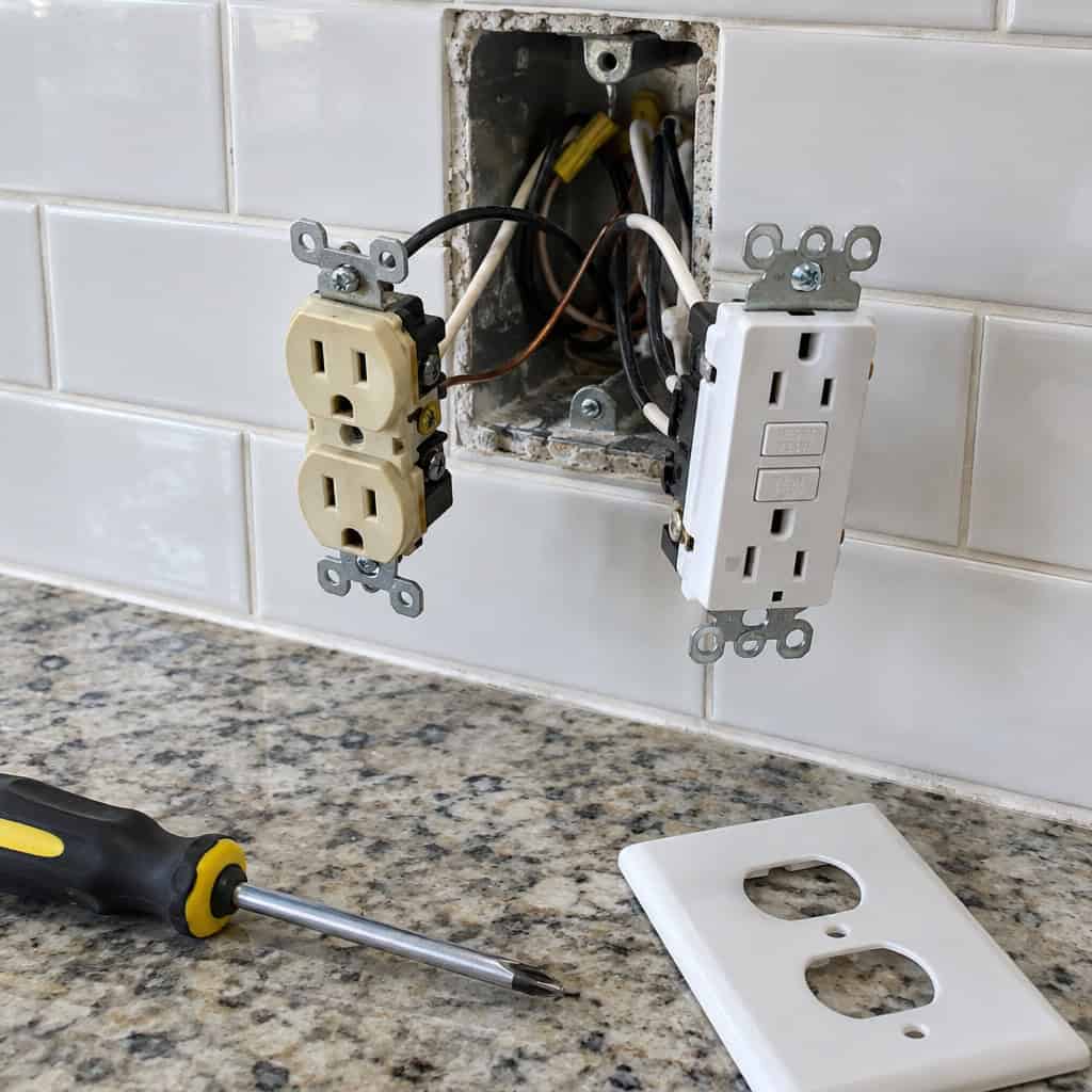 Replace Yellowed Outlets, Switches, and Plates