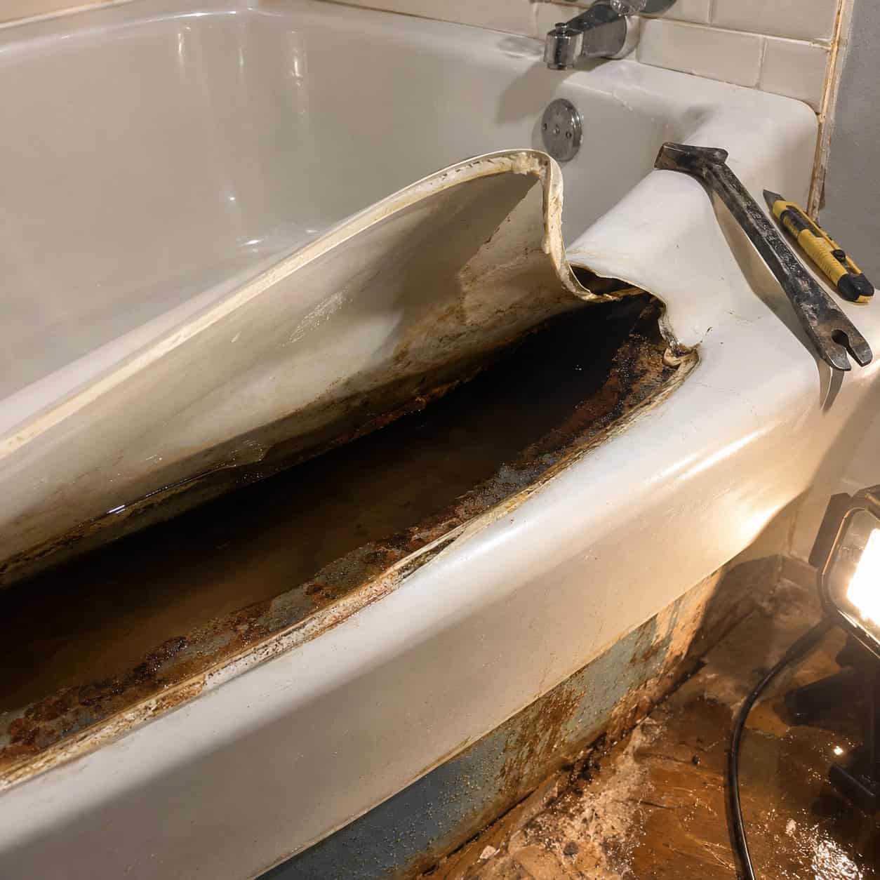The One-Day Tub Liner or Acrylic Overlay