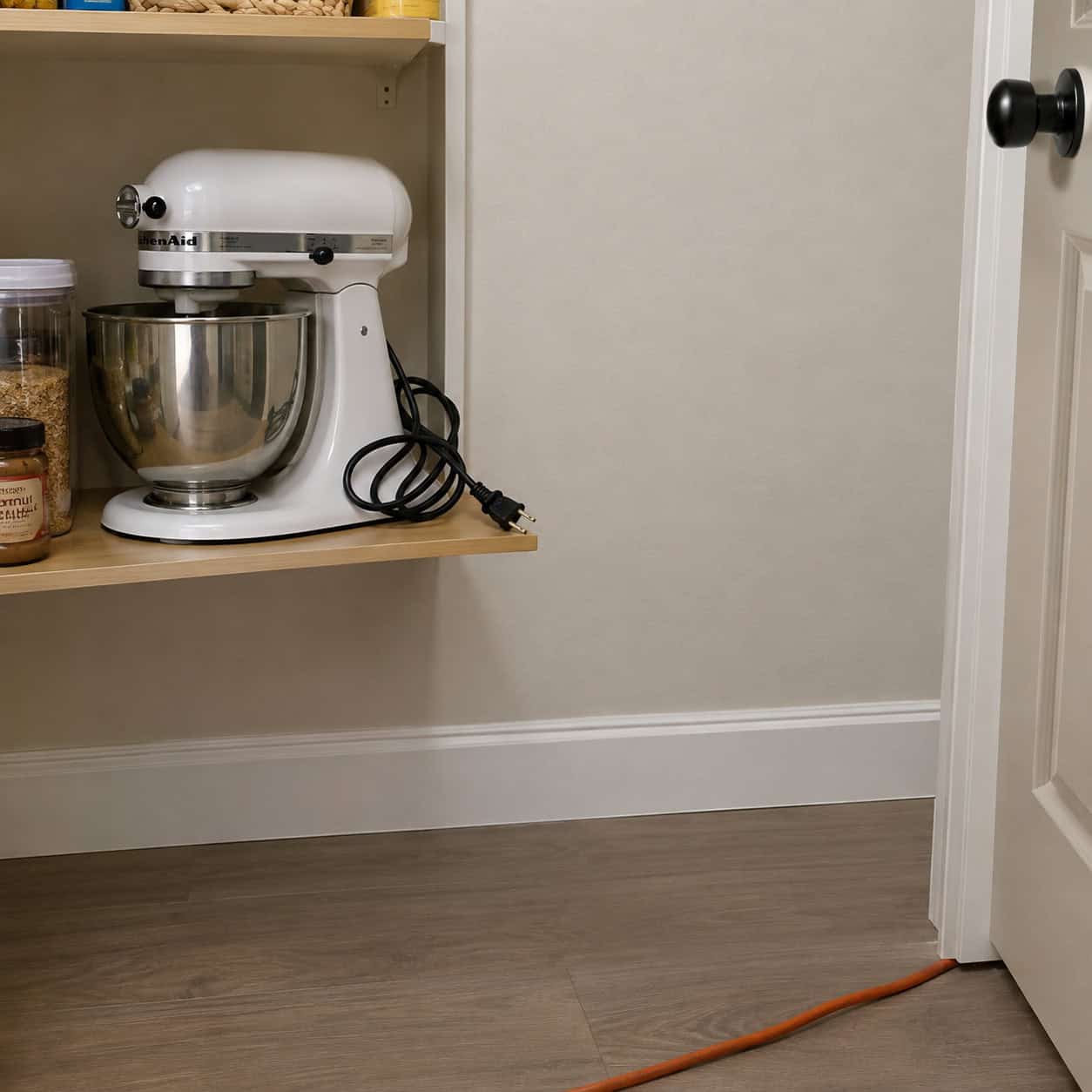 A Pantry With Zero Outlets