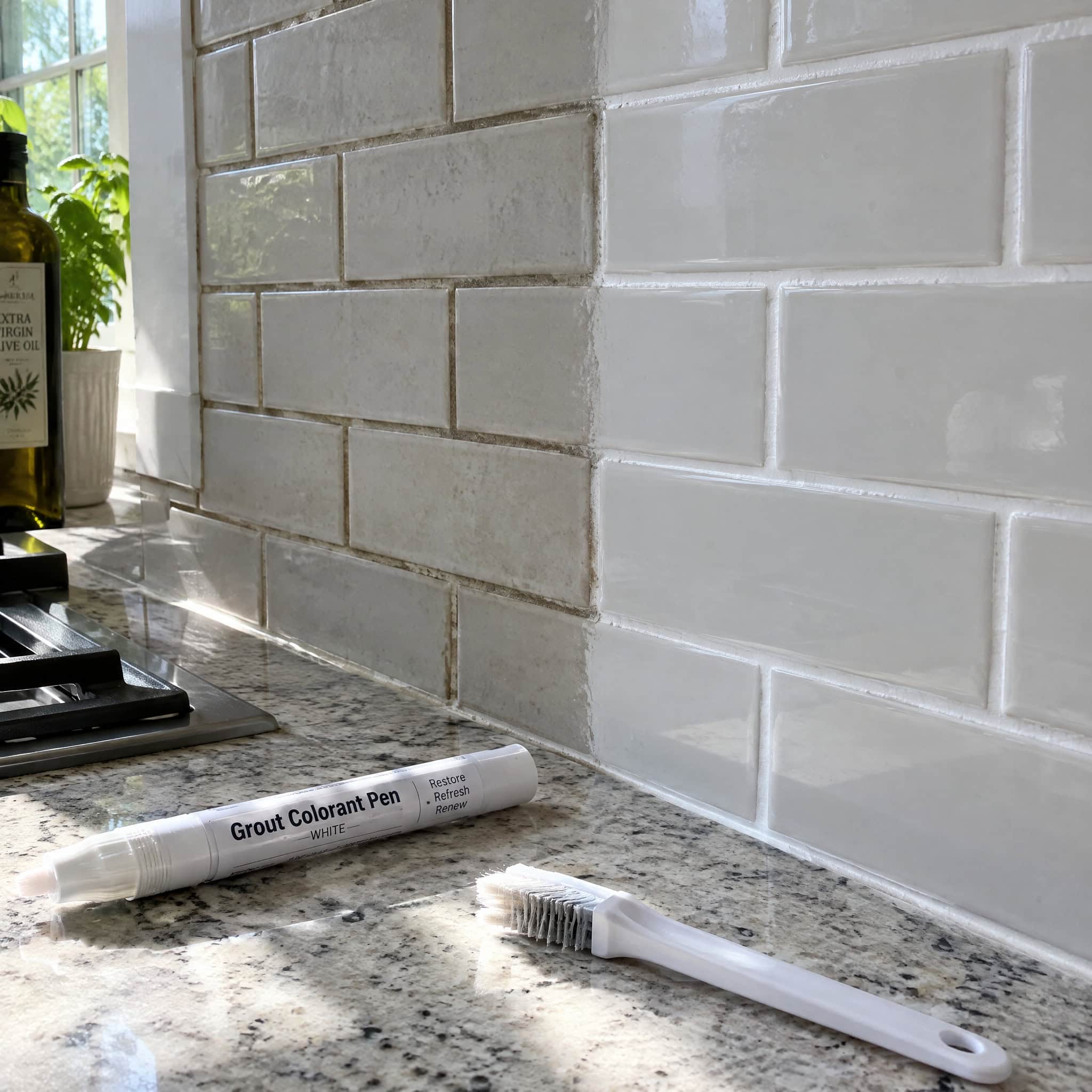 Recolor the Grout Instead of Regrouting