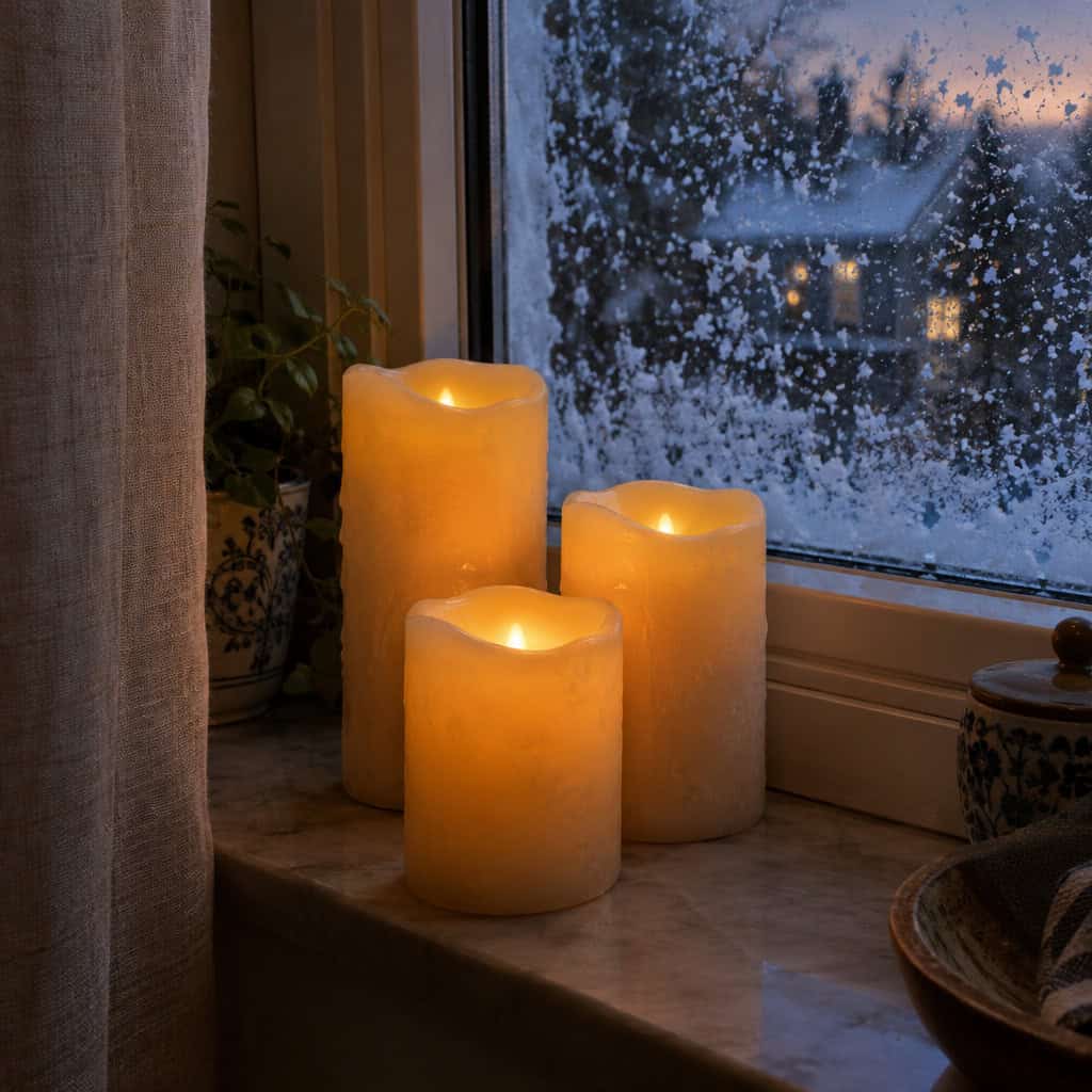 Flameless Candles Where Real Flame Doesn't Belong