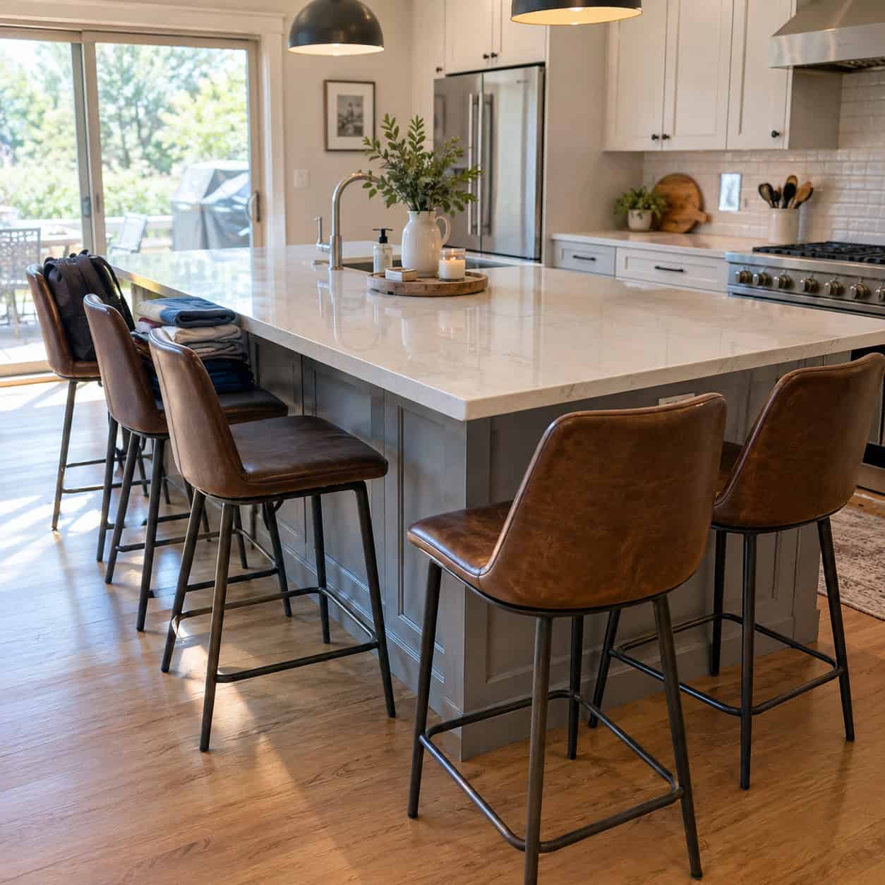 Seating Wrapped Around Three or Four Sides