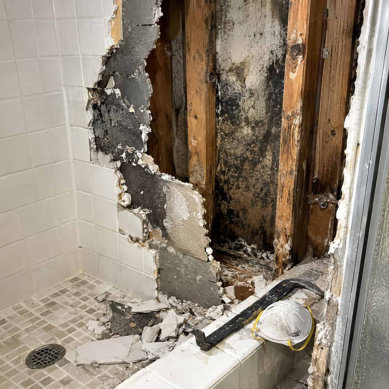 Tile Set Straight Over Drywall in the Wet Zone