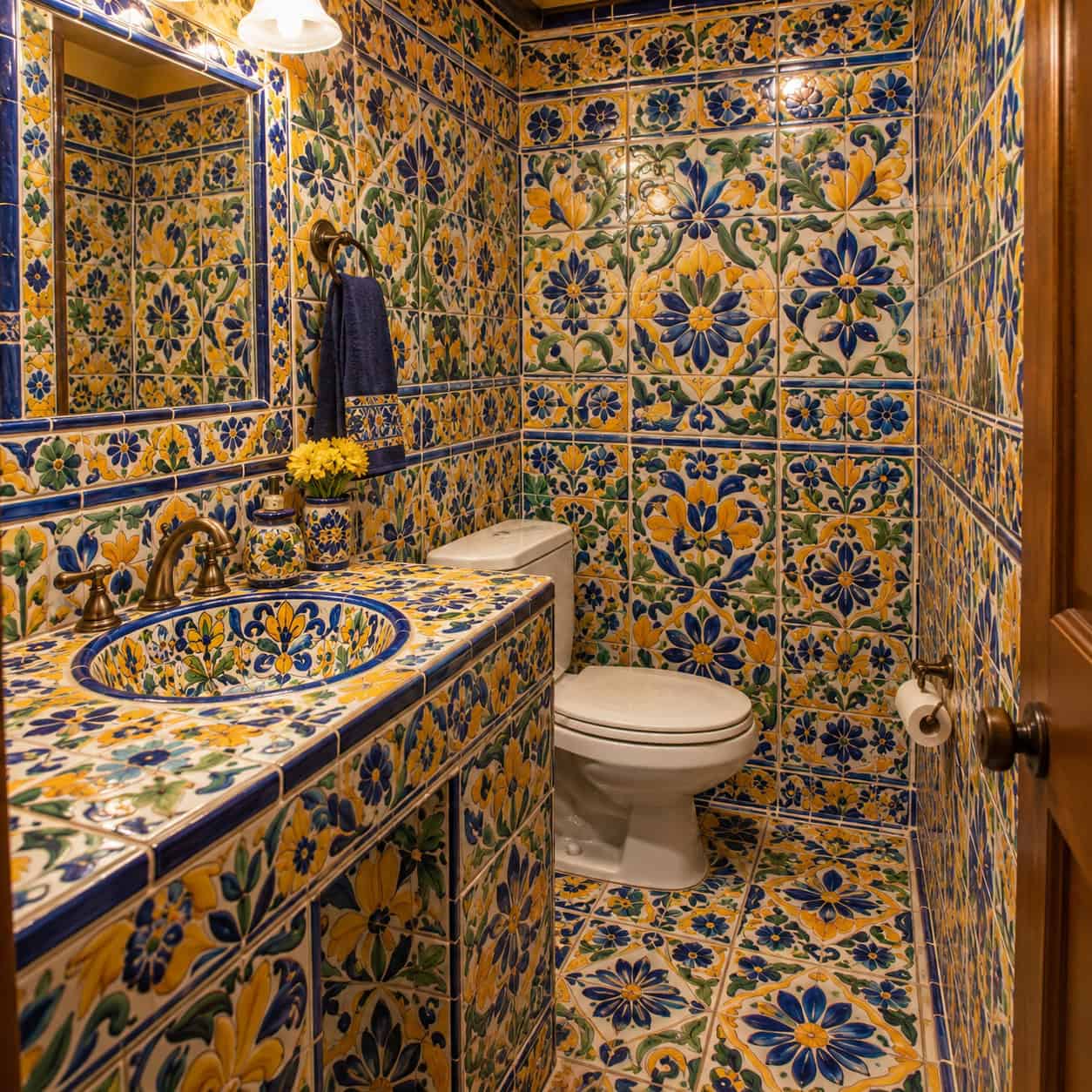 Floor-to-Ceiling Talavera