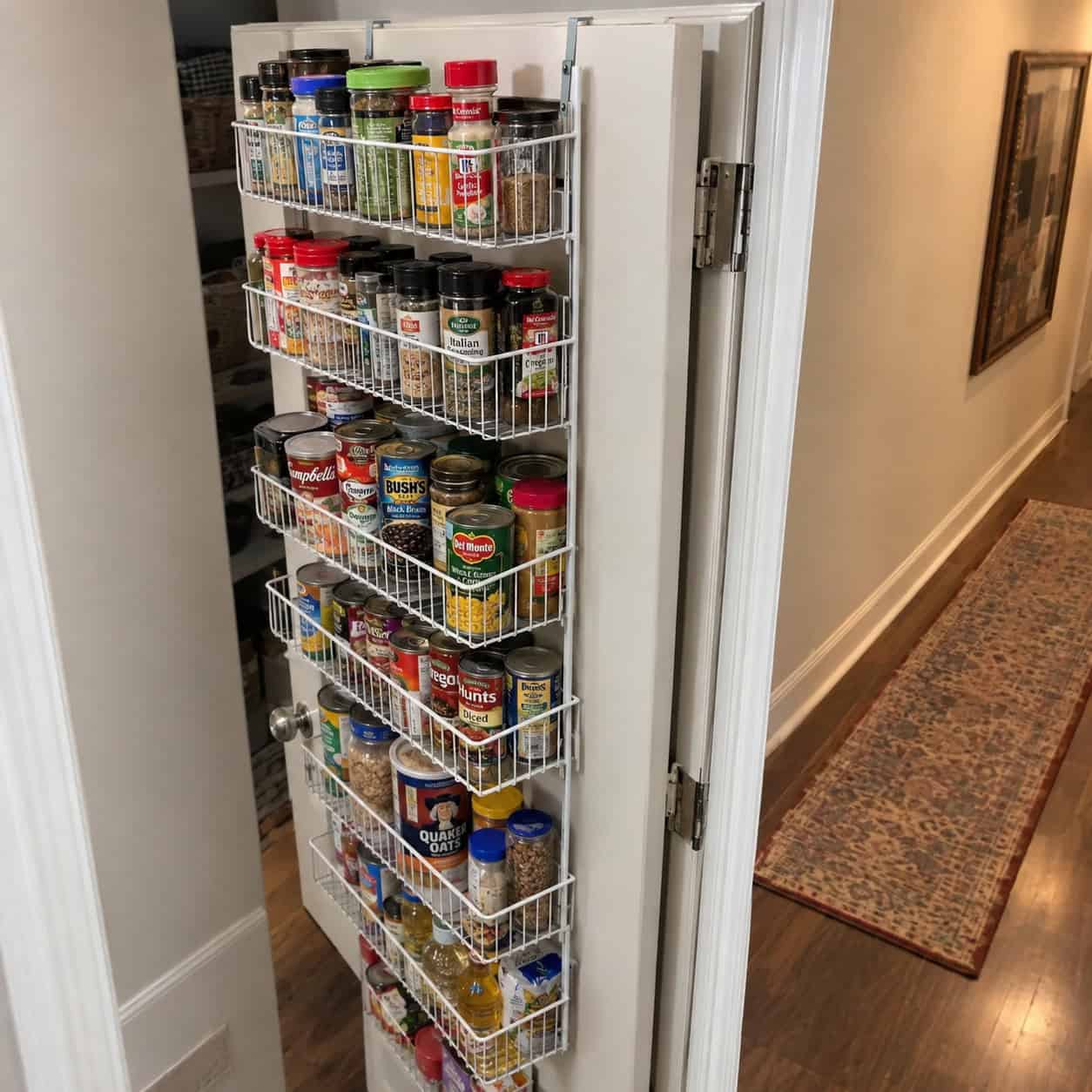 The Over-the-Door Wire Rack