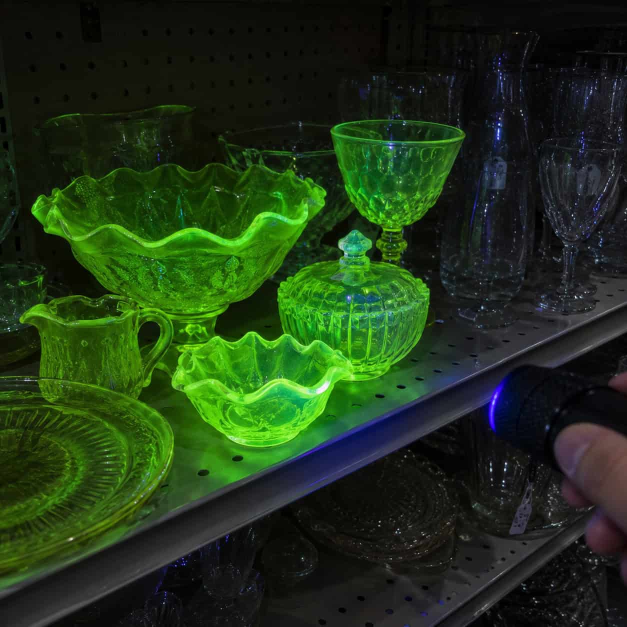 Uranium Glass and Depression Glass