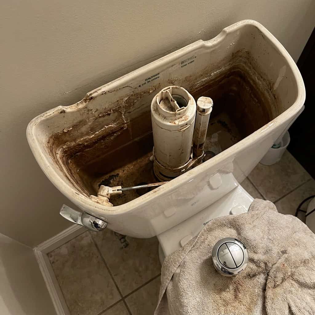 The Dual-Flush Push-Button Toilet