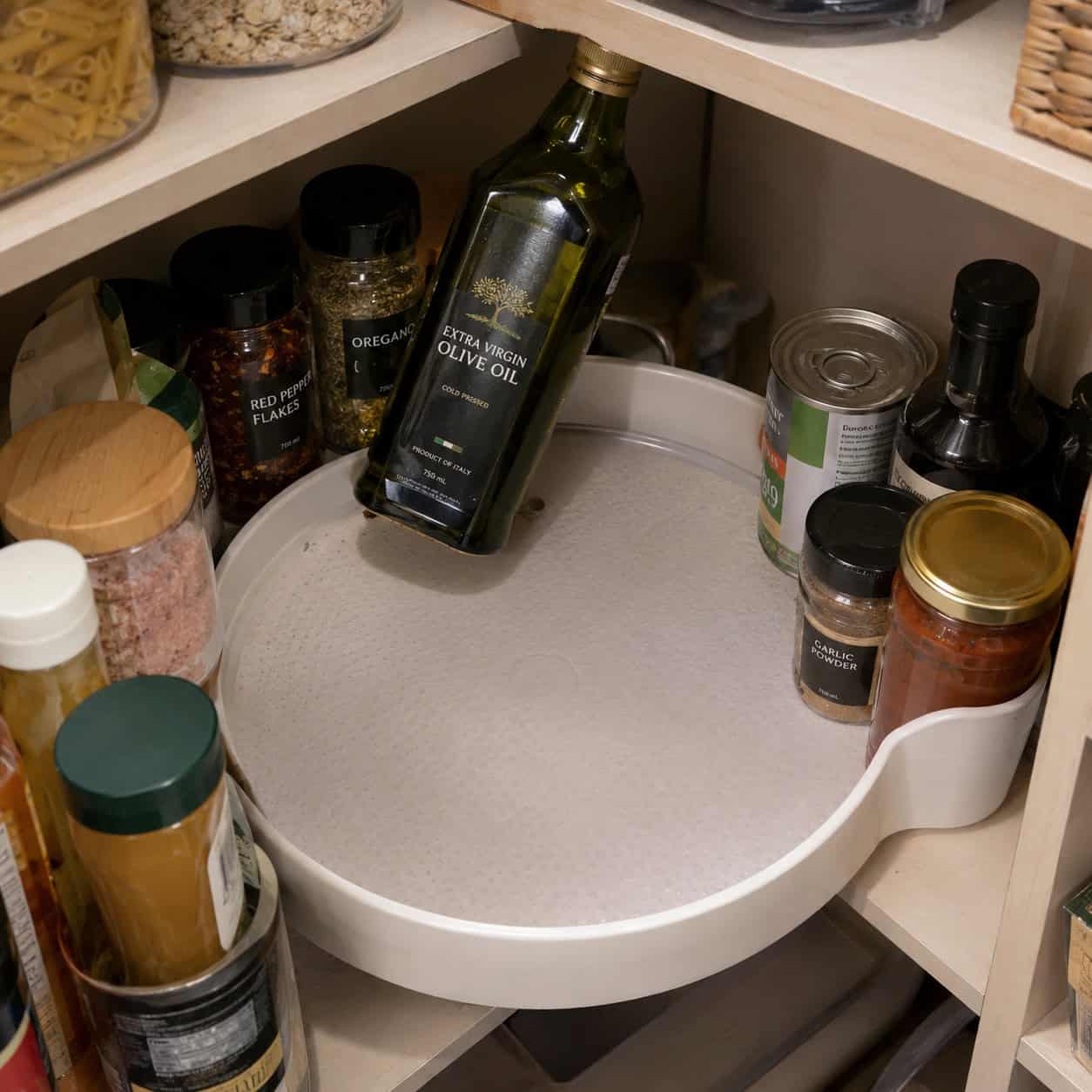 The Lazy Susan Carousel in the Pantry Corner