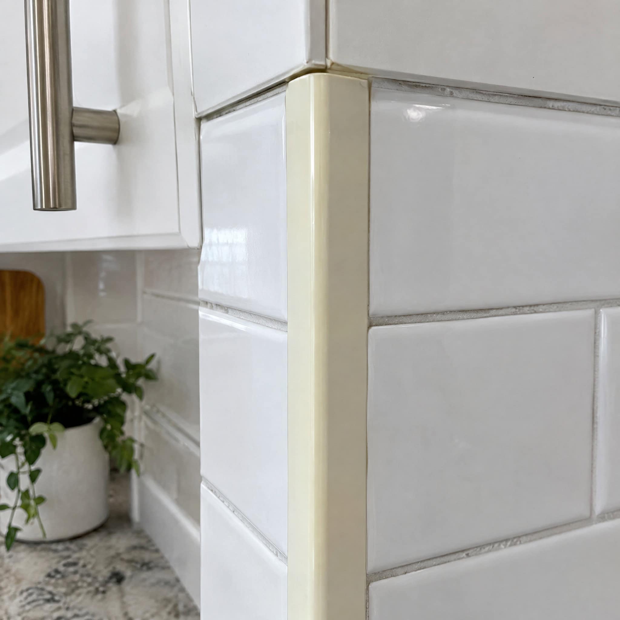 Plastic Edge Trim and Mismatched Bullnose
