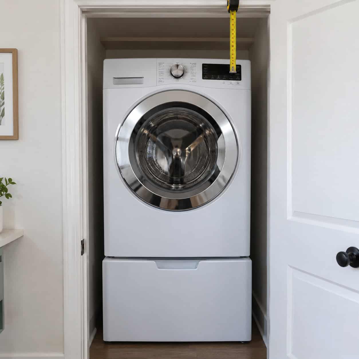 Pedestals That Push the Door Past the Header