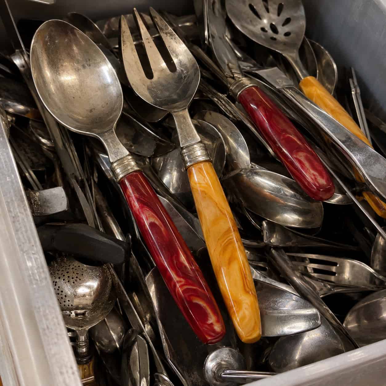 Bakelite-Handled Utensils and Flatware