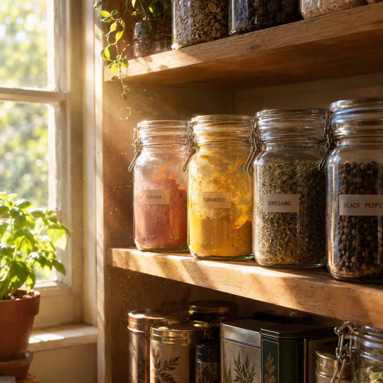 A Window in the Pantry