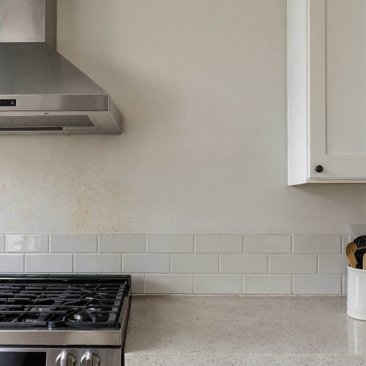 The Backsplash That Stops 18 Inches Short