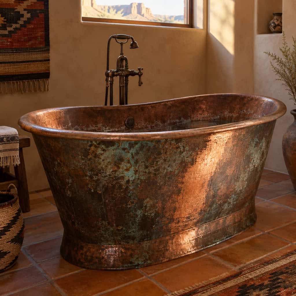 Copper Soaking Tub