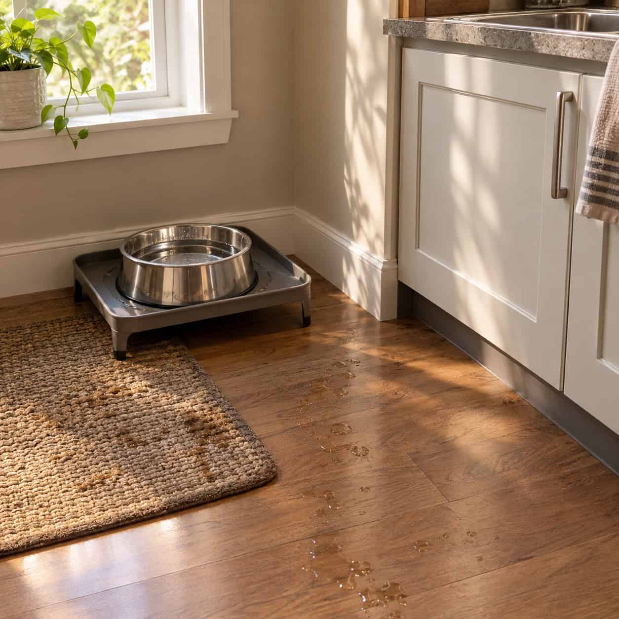 The Dog Bowl and Sink Splash Zone