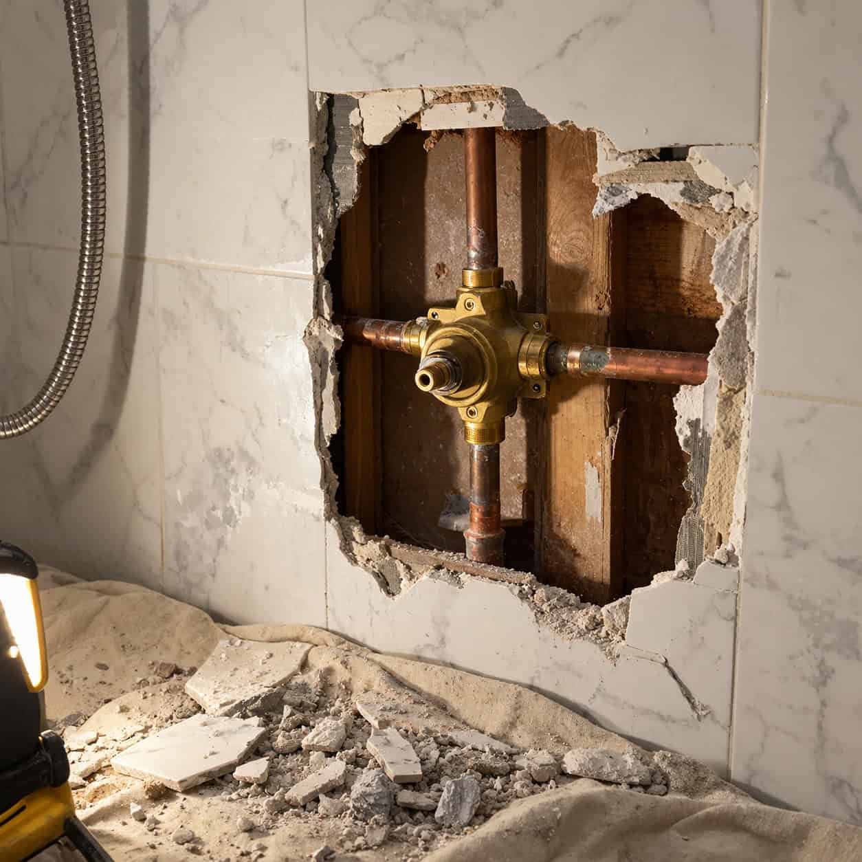 The Shower Valve With an Orphan Rough-In