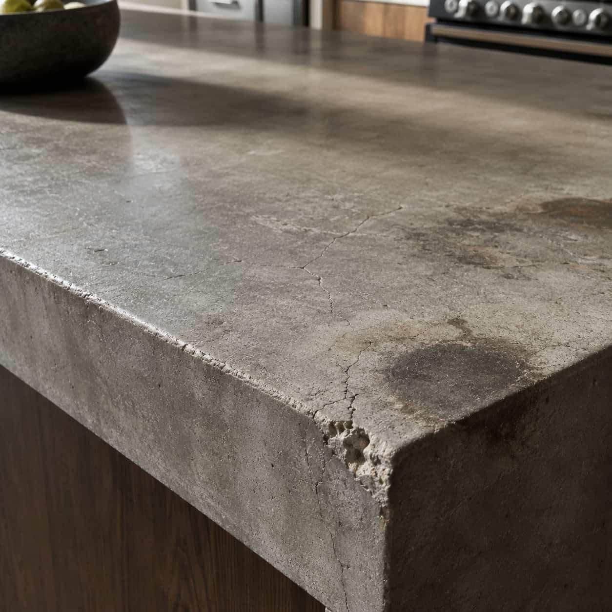 A Concrete Island Countertop