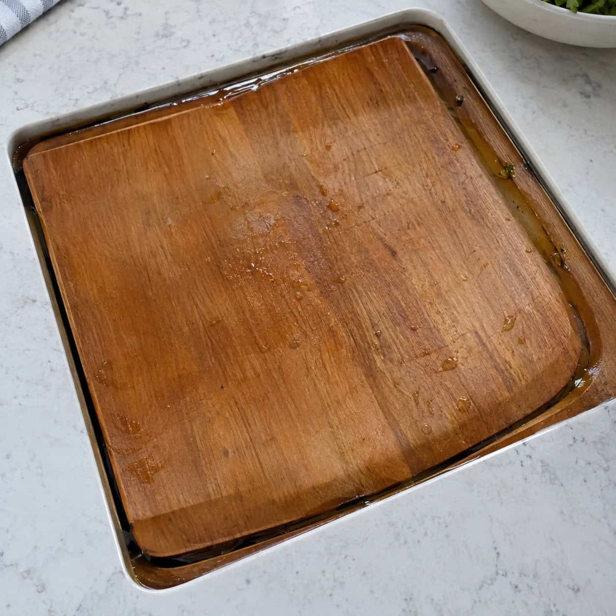 An Integrated Cutting Board Insert