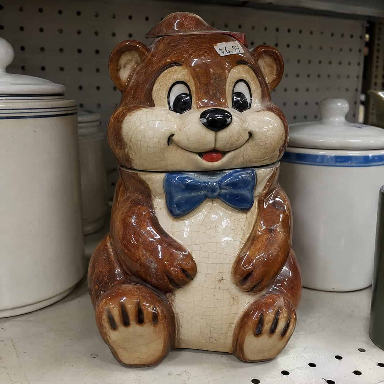 Figural Cookie Jars by McCoy, Shawnee and Brush