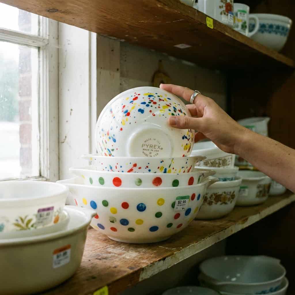 Glasbake, Hazel-Atlas and Federal Glass Mixing Bowls