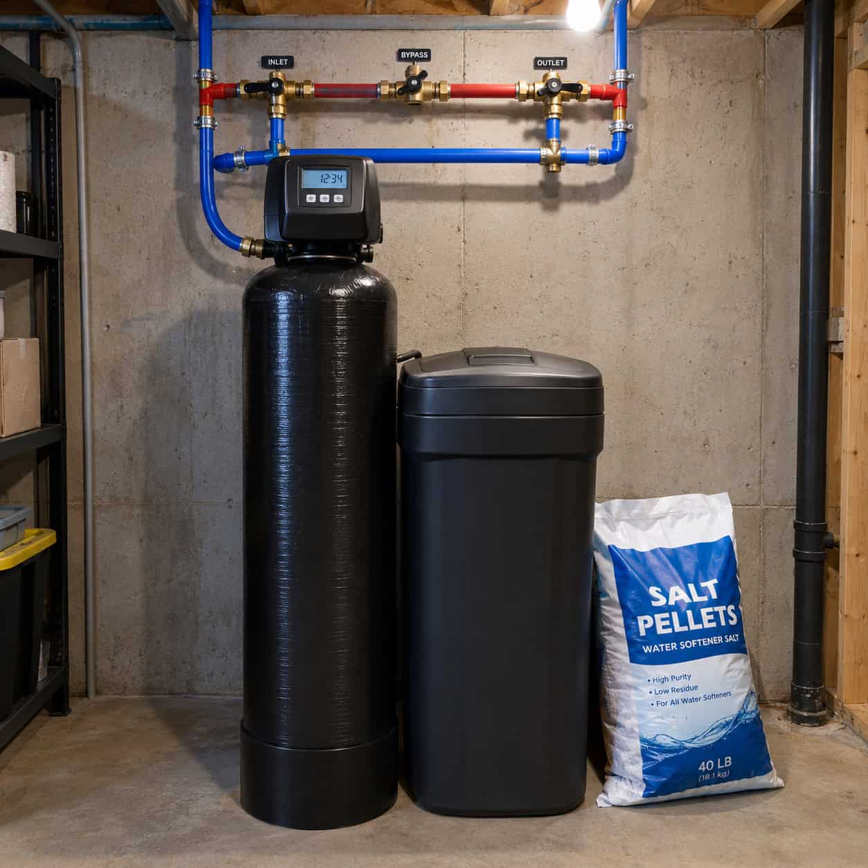 Install a Water Softener With No Bypass Loop